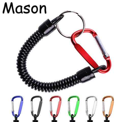 6 Colours Fishing Lanyards Boating Multicolor Ropes Kayak Secure Pliers Lip Grips Tackle Fish Tools Fishing Accessory 6 Colours
