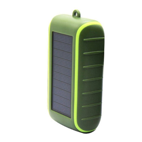 Multifunctional Outdoors  8000mAh Hand Crank Solar Power Bank Charger Portable Waterproof  USB LED Flashlight