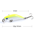 Biwvo Fising Lures Minnow Small Lures Metal Crankbait Wobbler Winter Goods For Fishing Hard Jigging Sea Ice Artificial Bait