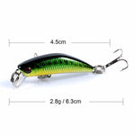 Biwvo Fising Lures Minnow Small Lures Metal Crankbait Wobbler Winter Goods For Fishing Hard Jigging Sea Ice Artificial Bait