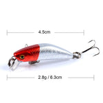 Biwvo Fising Lures Minnow Small Lures Metal Crankbait Wobbler Winter Goods For Fishing Hard Jigging Sea Ice Artificial Bait