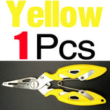 Fishing Plier Scissor Braid Line Lure Cutter Hook Remover etc. Tackle Tool Cutting Fish Use Tongs Multifunction Scissors