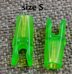 60pcs DIY Plastic Arrow Pin Nocks Size L And Size S  For ID4.2mm ID6.2mm 3.2mm  Arrow Shaft Archery Accessory