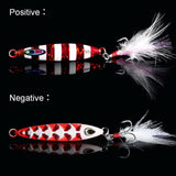 QXO VIB  Jig Light Lures 10g 20g 30g Metal Wobbler Artificial Spoon Winter Good For Fishing Octopus Jigging Hard Ice Bait Shad