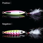 QXO VIB  Jig Light Lures 10g 20g 30g Metal Wobbler Artificial Spoon Winter Good For Fishing Octopus Jigging Hard Ice Bait Shad