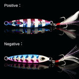 QXO VIB  Jig Light Lures 10g 20g 30g Metal Wobbler Artificial Spoon Winter Good For Fishing Octopus Jigging Hard Ice Bait Shad