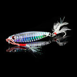 QXO VIB  Jig Light Lures 10g 20g 30g Metal Wobbler Artificial Spoon Winter Good For Fishing Octopus Jigging Hard Ice Bait Shad