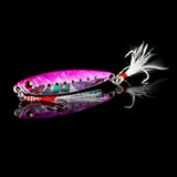 QXO VIB  Jig Light Lures 10g 20g 30g Metal Wobbler Artificial Spoon Winter Good For Fishing Octopus Jigging Hard Ice Bait Shad