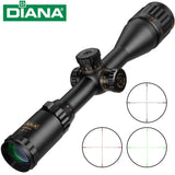 DIANA 4-16x44 Cross Sight Green Red Illuminated Tactical Optic Riflescope Hunting Rifle Scope Sniper Airsoft Guns Air