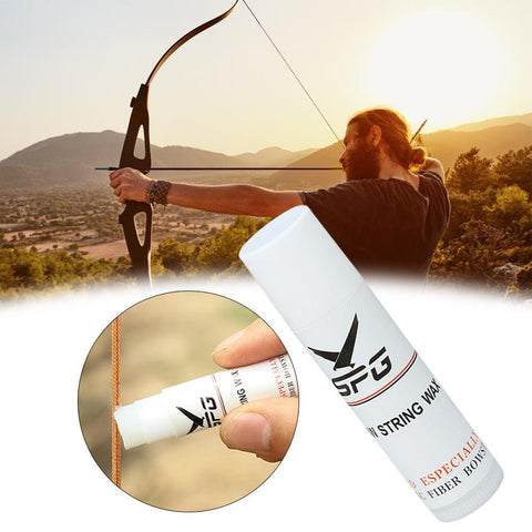 Bow String Wax Archery Bowstring Wax Tube Protector On For Hunting Crossbow Compound Recurve Bow String Lube Tubular Paste