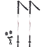 2pcs/lot Nordic Walking Poles Adjustable Trekking Poles Telescopic Scandinavian Walking Sticks Anti Shock Hiking Stick