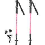 2pcs/lot Nordic Walking Poles Adjustable Trekking Poles Telescopic Scandinavian Walking Sticks Anti Shock Hiking Stick