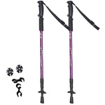 2pcs/lot Nordic Walking Poles Adjustable Trekking Poles Telescopic Scandinavian Walking Sticks Anti Shock Hiking Stick