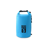 PVC 5L 10L 20L Outdoor Diving Compression Storage Waterproof Bag Dry Bag For Man Women Swimming Rafting Kayak