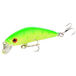 Aorace Minnow Fishing Lure 70mm 8g 3D Eyes Crankbait wobbler Artificial Plastic Hard Bait Fishing Tackle