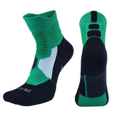 Men Women Fitness Running Bike Cycling Hiking White Sport Socks Outdoor Basketball Football Soccer Compression Socks Calcetines