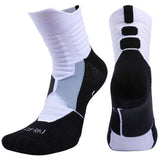 Men Women Fitness Running Bike Cycling Hiking White Sport Socks Outdoor Basketball Football Soccer Compression Socks Calcetines