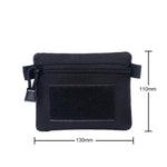 Outdoor EDC Molle Pouch Wallet Waterproof Portable Travel Zipper Waist Bag for Camping Hiking