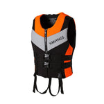 Adults Life Jacket Neoprene Safety Life Vest Water Sports Fishing Water Ski  Vest Kayaking Boating Swimming Drifting Safety Vest