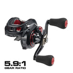 Piscifun Alijoz 300 Low Profile Baitcasting Reel 15KG Max Drag 8+1 Bearings Aluminum Frame Freshwater Saltwater Fishing Reel