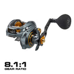 Piscifun Alijoz 300 Low Profile Baitcasting Reel 15KG Max Drag 8+1 Bearings Aluminum Frame Freshwater Saltwater Fishing Reel