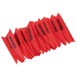 Bicaster 50pcs Archery Arrow Plastic Fletch 1.75" Vanes Flectchings 8 Colors for Choice