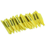 Bicaster 50pcs Archery Arrow Plastic Fletch 1.75" Vanes Flectchings 8 Colors for Choice