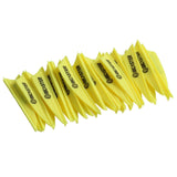 Bicaster 50pcs Archery Arrow Plastic Fletch 1.75" Vanes Flectchings 8 Colors for Choice