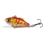 New 3.5Cm 5G Winter Crankbait Wobbler Sinking Fishing Crankbaits Vib Lure Ice Hard Lure Mini Wobblers Crankbait Sea Fishing Lure