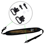 hunting shotgun strap rifle sling adapter 2 point shoulder sling accesories wall swivel gun leather sand bag belt