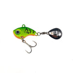 1Pcs Rotating Metal VIB vibration Bait Spinner Spoon Fishing Lures 5/10/15/20g Jigs Trout Winter Fishing Hard Baits Tackle Pesca