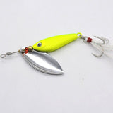 1Pcs 8/11/20g Rotating Metal VIB vibration Bait Spinner Spoon Fishing Lures Jigs Trout Winter Fishing Hard Baits Tackle Pesca