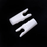 60pcs DIY Plastic Arrow Pin Nocks Size L And Size S  For ID4.2mm ID6.2mm 3.2mm  Arrow Shaft Archery Accessory