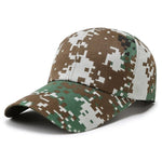 2020 Baseball Cap Men Women for Army Camouflage Camo Cap Casquette Hat Climbing Baseball Cap for Hunting Fishing Desert Hat