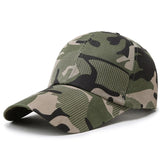 2020 Baseball Cap Men Women for Army Camouflage Camo Cap Casquette Hat Climbing Baseball Cap for Hunting Fishing Desert Hat