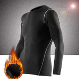 Aismz Winter Thermal Underwear Men Warm First Layer Man Undrewear Set Fleece  Compression Quick Drying Second Skin Long Johns