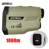 ARTBULL Golf Laser Rangefinder 1000M 650M telescope with Flag-Lock slope pin Laser Distance meter for Hunting Monocular