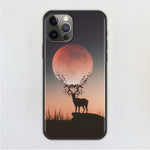 Deer Hunting Camo Phone Case For iPhone 12 11 13 Pro XR Max XR X 8 7 6s 6 Plus SE2020 Cover Soft Funda Black Coque