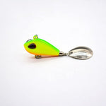 1pcs Metal Mini VIB with Spoon Fishing Lure 6g10g17g25g Winter Fishing Tackle Crankbait Vibration Spinner Sinking Bait