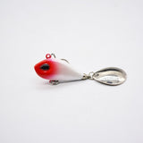 1pcs Metal Mini VIB with Spoon Fishing Lure 6g10g17g25g Winter Fishing Tackle Crankbait Vibration Spinner Sinking Bait