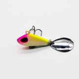 1pcs Metal Mini VIB with Spoon Fishing Lure 6g10g17g25g Winter Fishing Tackle Crankbait Vibration Spinner Sinking Bait