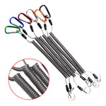 New 6pcs Fishing Lanyards Boating Multicolor Ropes Kayak Camping Secure Pliers Lip Grips Tackle Fish Tools Fishing Accessory