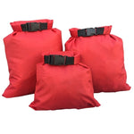 3Pcs Waterproof Dry Bag Storage Pouch Rafting Canoeing Boating Kayaking Carrying Valuable Perishable Items 1.5+2.5+3.5L